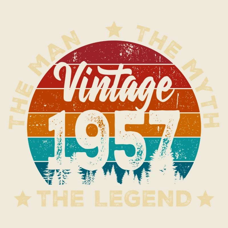 Millésime 1957 Légende Emblème