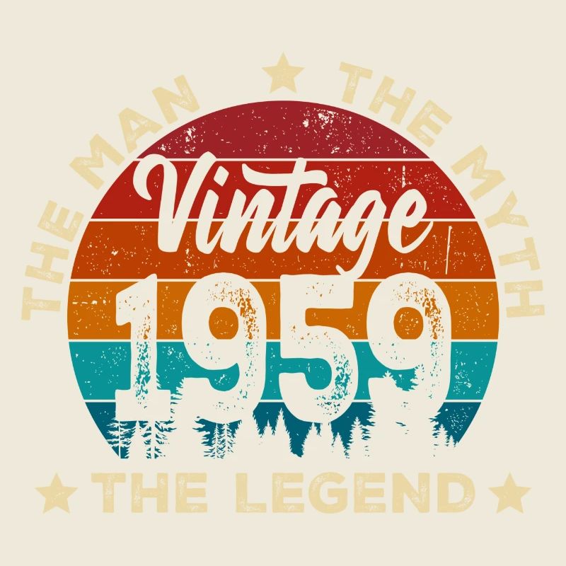 Millésime 1959 Légende