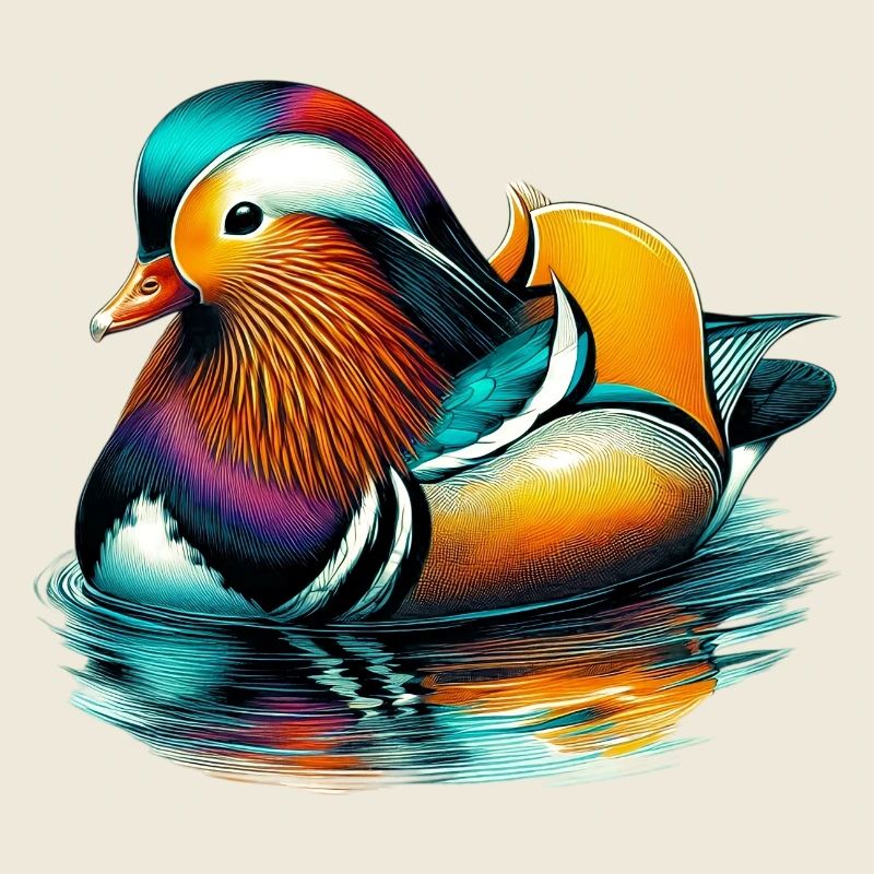 Mandarin duck