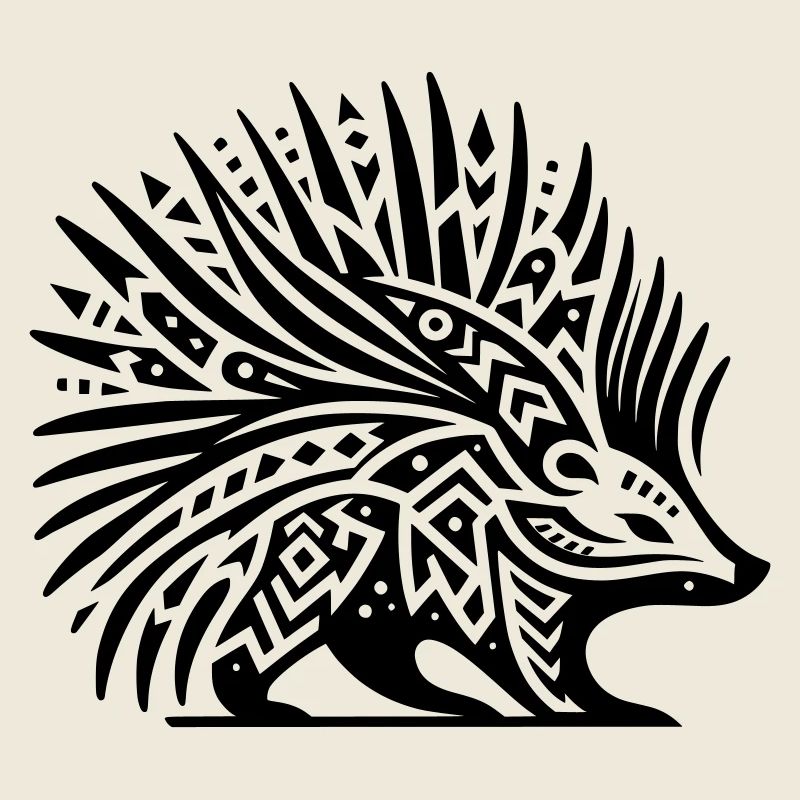 Porc-épic tribal