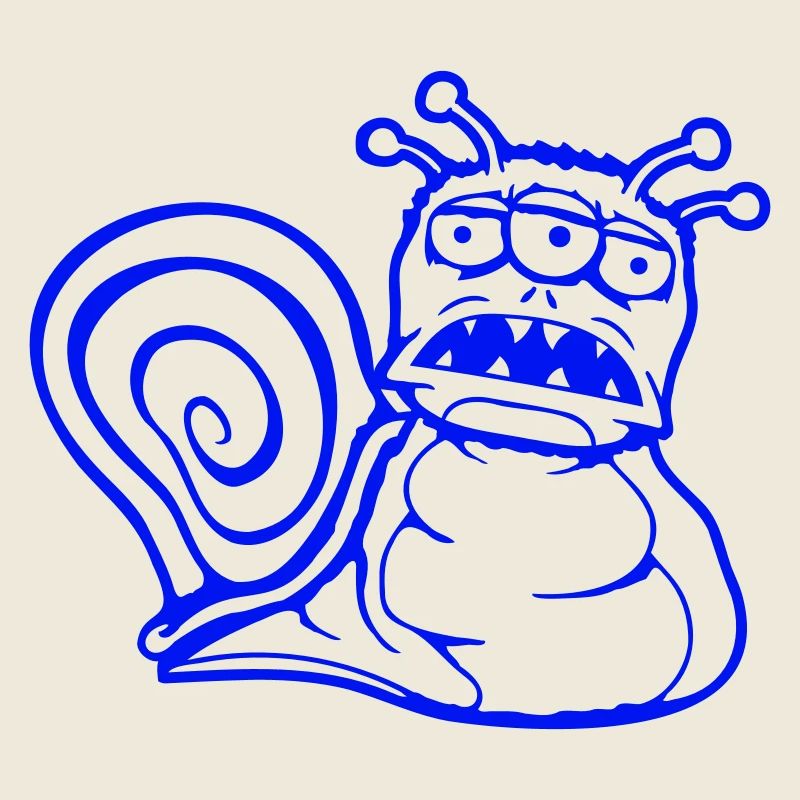 escargot extraterrestre monstre Halloween extraterrestre