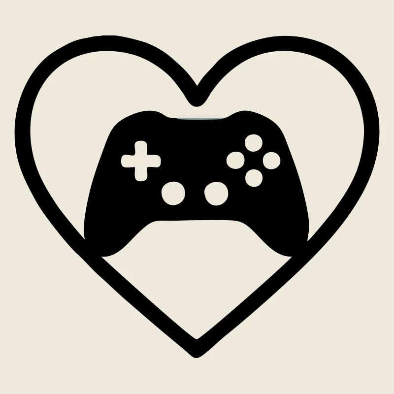 Gaming Heart – Manette de style gamer