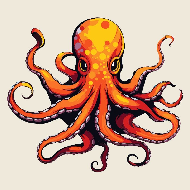 Tintenfisch Krake Tier