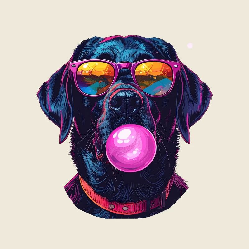Labbie mit Bubblegum