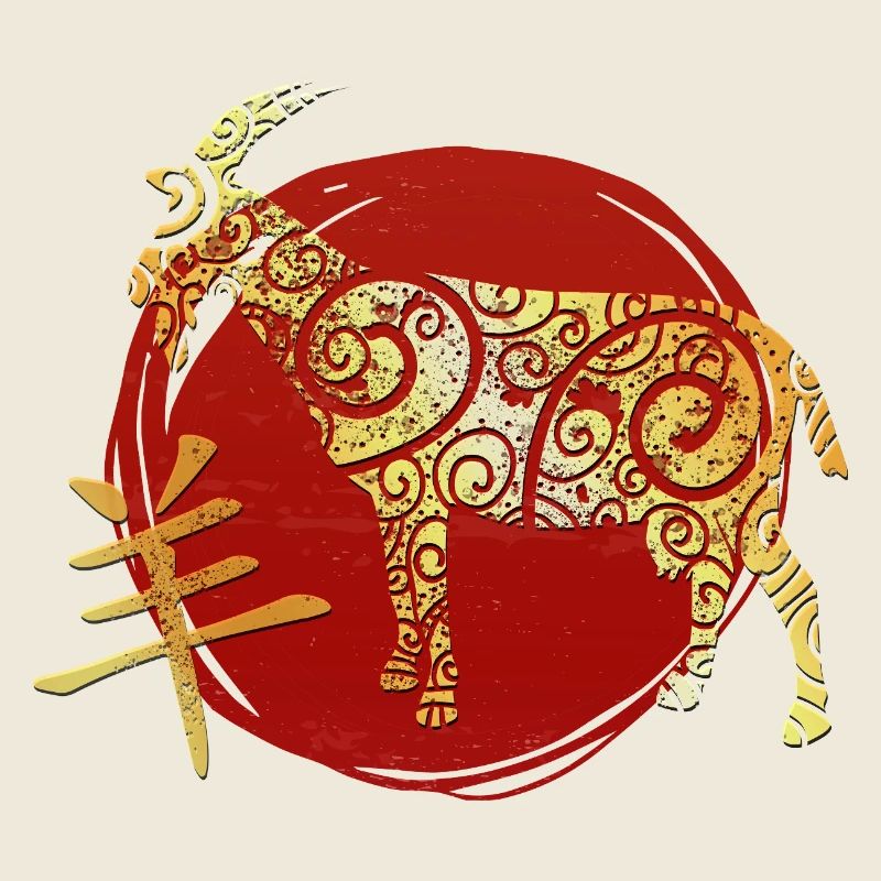Ziege Chinesisches Tierkreiszeichen Horoskop