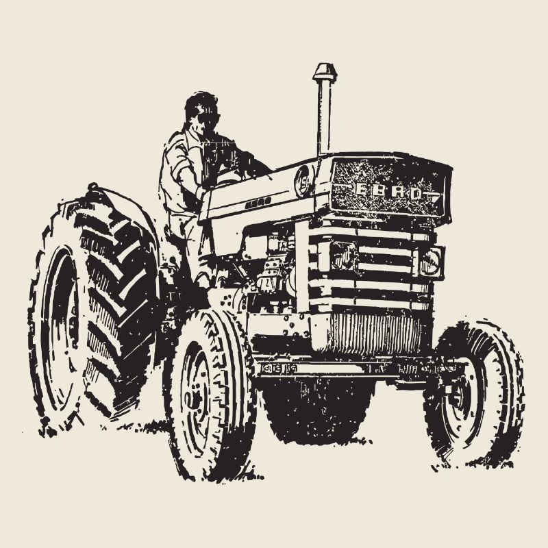 Vieux tracteur