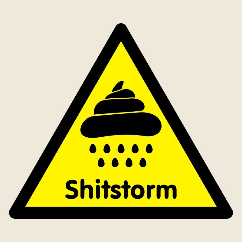 Caution shit / flame was [2 color]