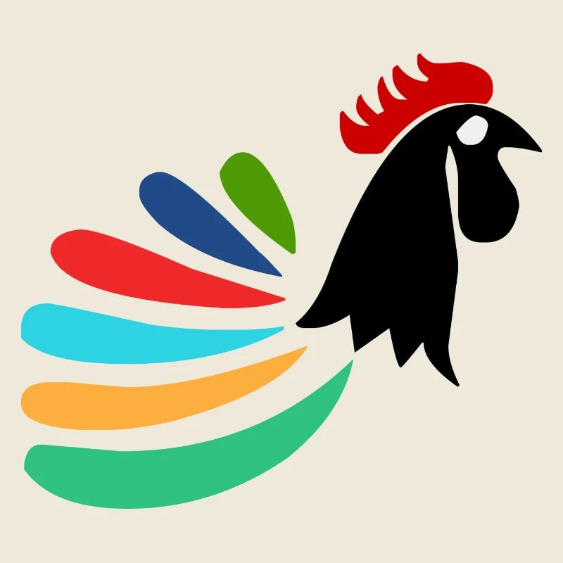 HAHN. PFERD. HENNE. HAHN. TIER. VOGEL. EINHORN.