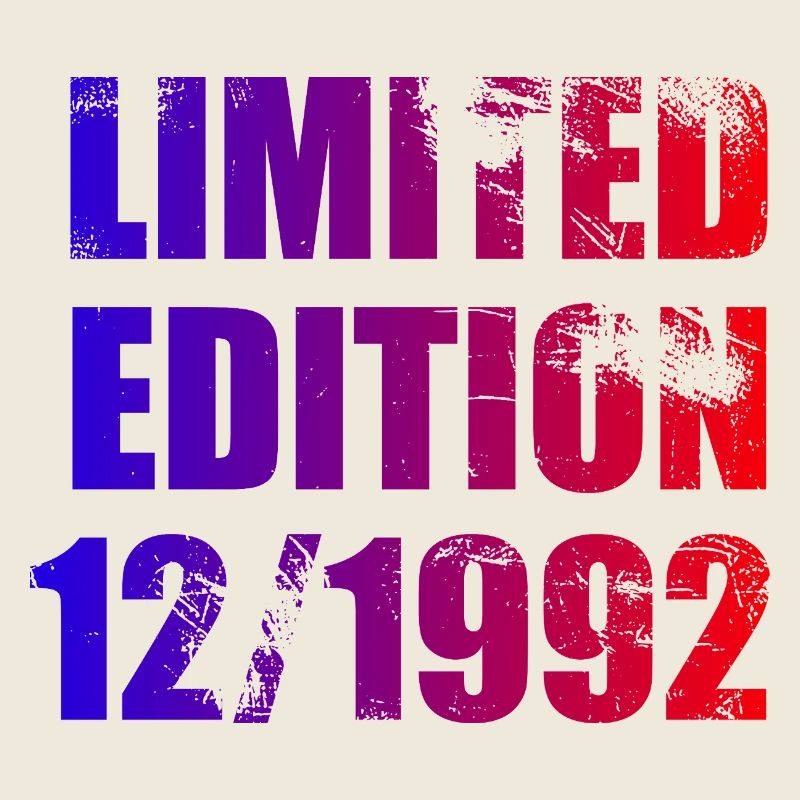 33. Geburtstag Limited Edition 12/1992