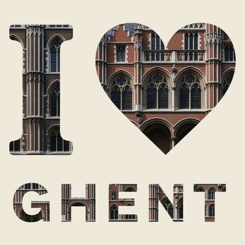 J’adore Gand – Design architectural gothique