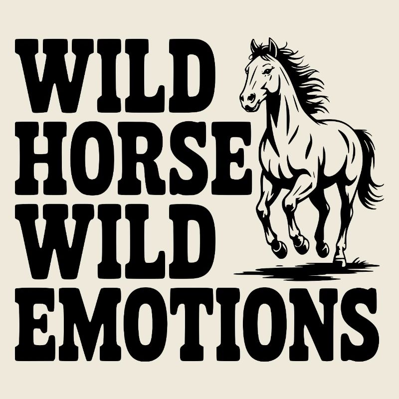 Wildpferd, wilde Gefühle