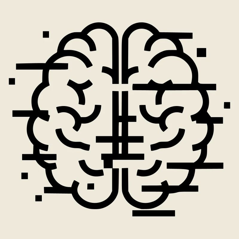 Digitales Gehirn KI Tech