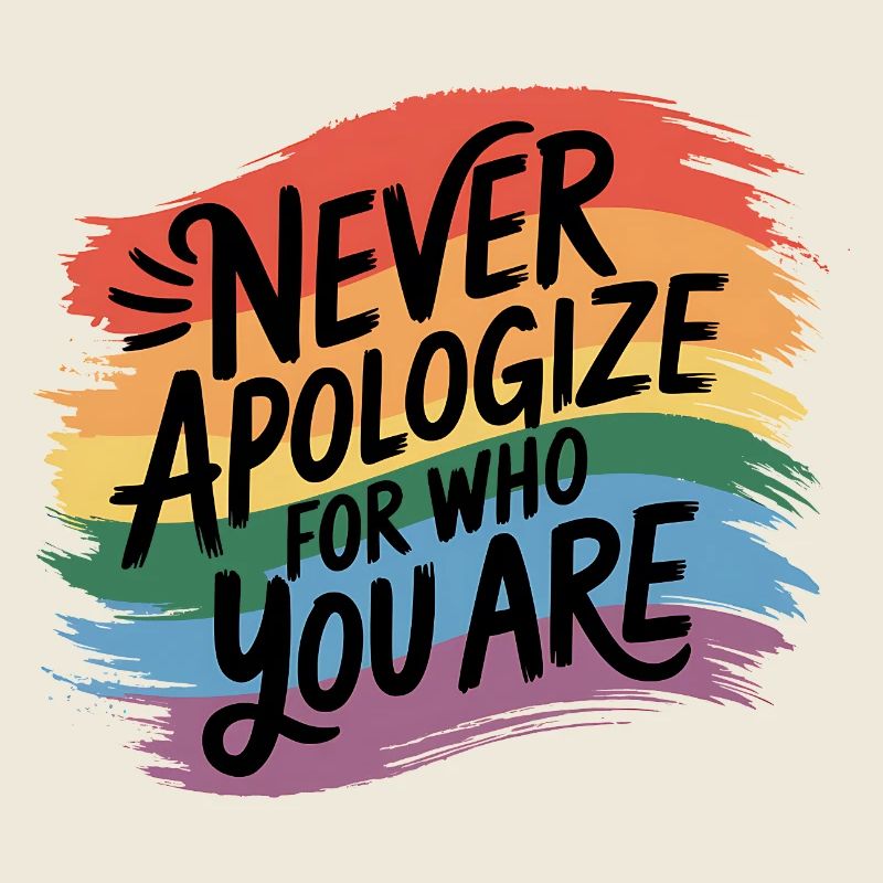 Never Apologize For Who You Are