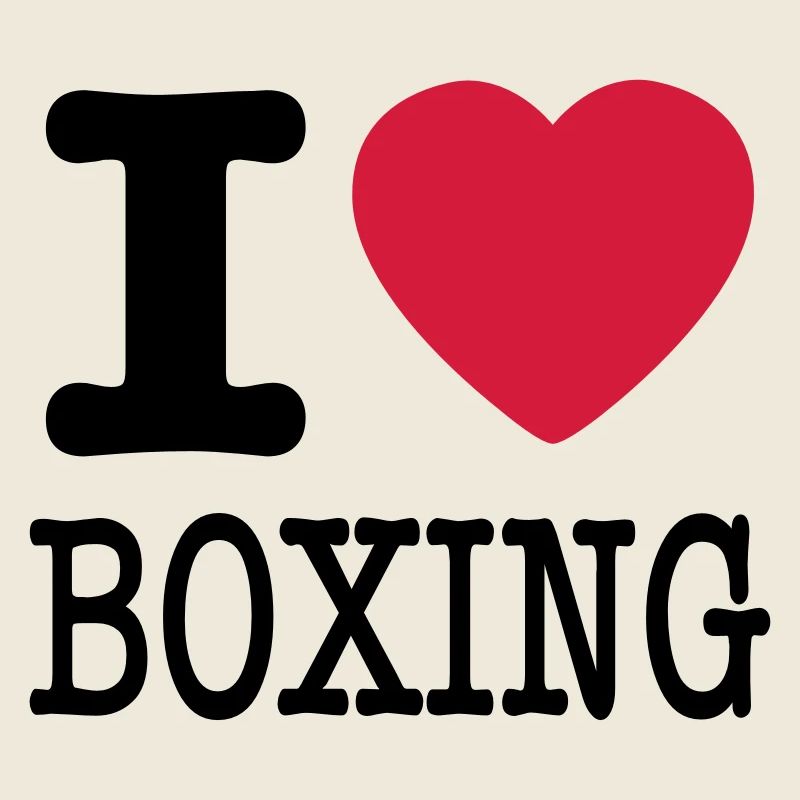 j'aime la boxe / I love boîtes