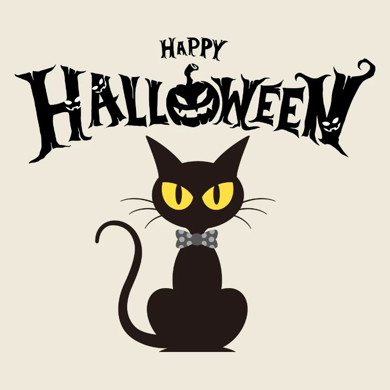 Black Cat Chic Fliege