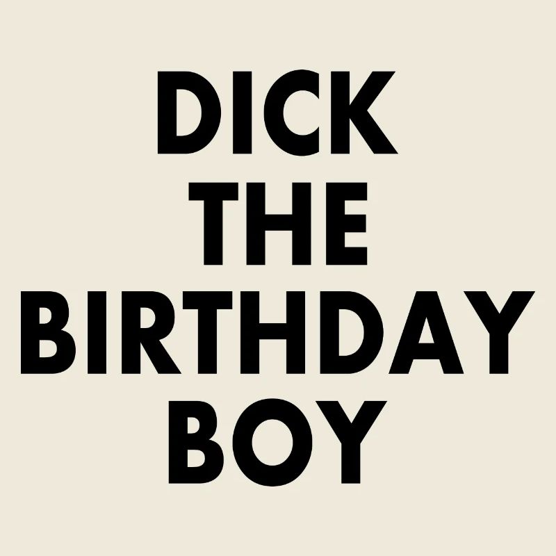 Dick the birthday boy