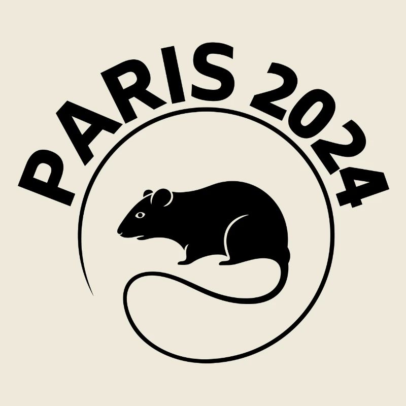 mascotte, rat, Paris