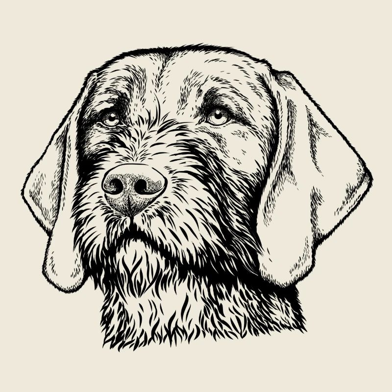 Magyar Viszla Drahthaar 01 s