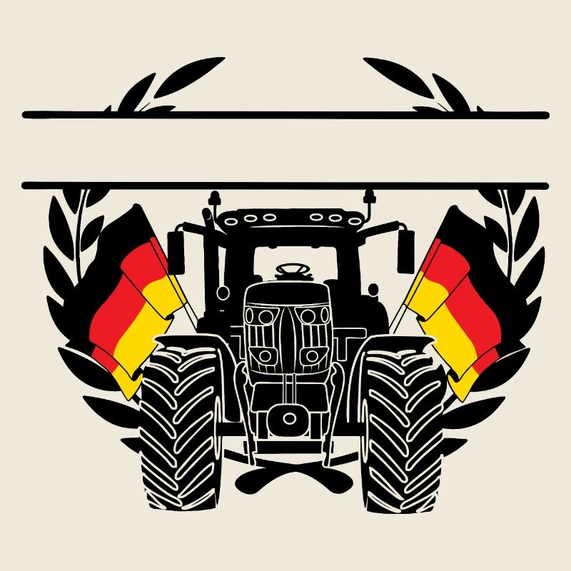 Tractor flag Germany