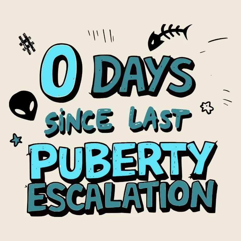 Pubertät Eskalation Fun Shirt