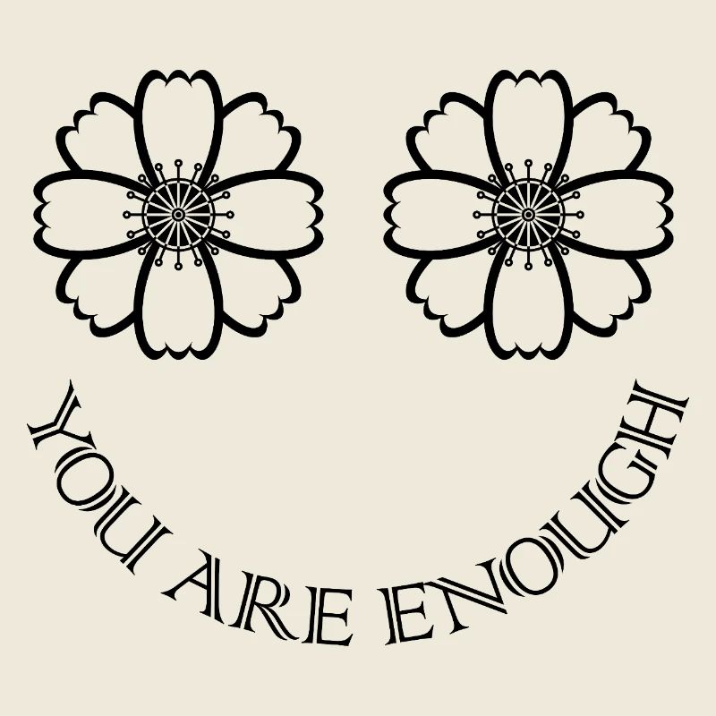 Yeux de fleur / Yeux comme des fleurs avec dicton