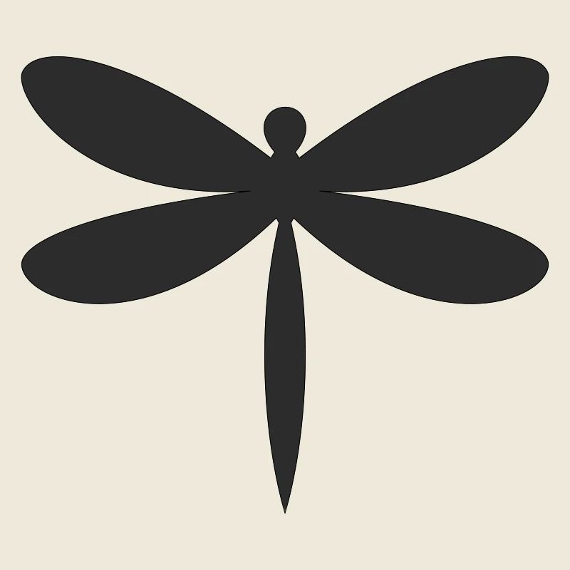 Dragonfly Silhouette