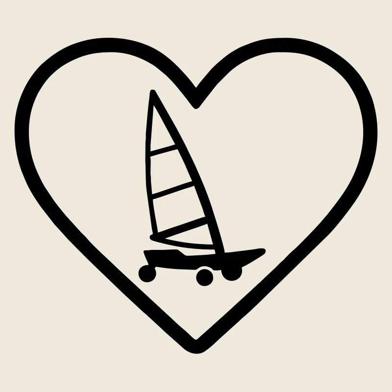Cuore Carro A Vela – Passione Vento