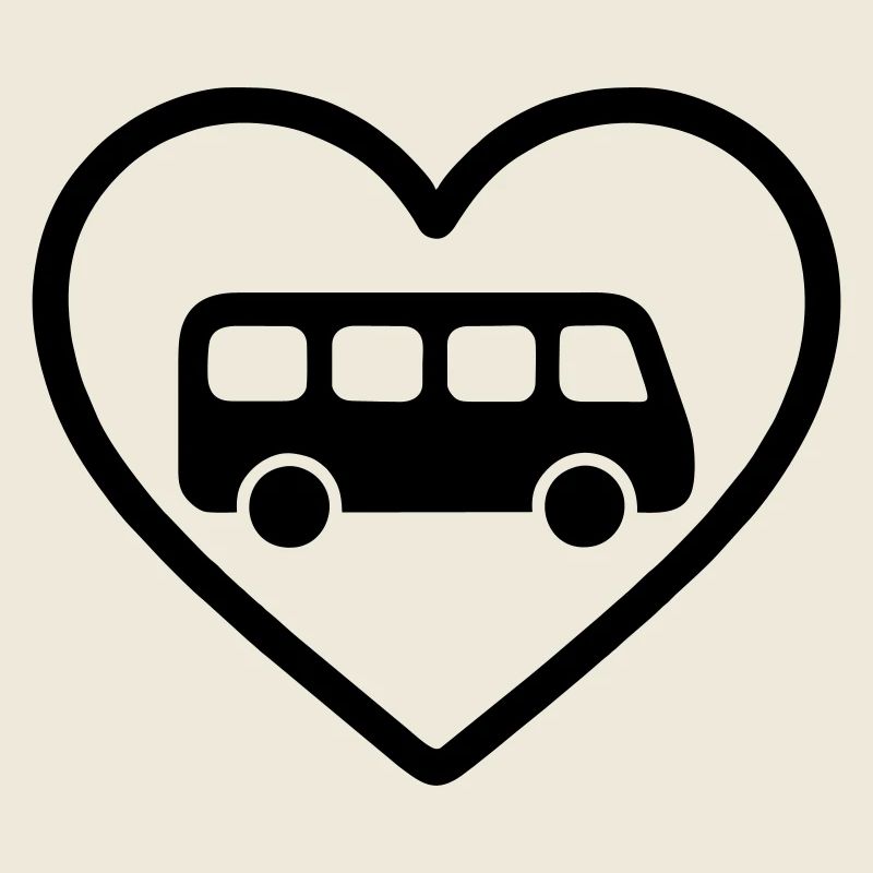 Chauffeur de bus Heart