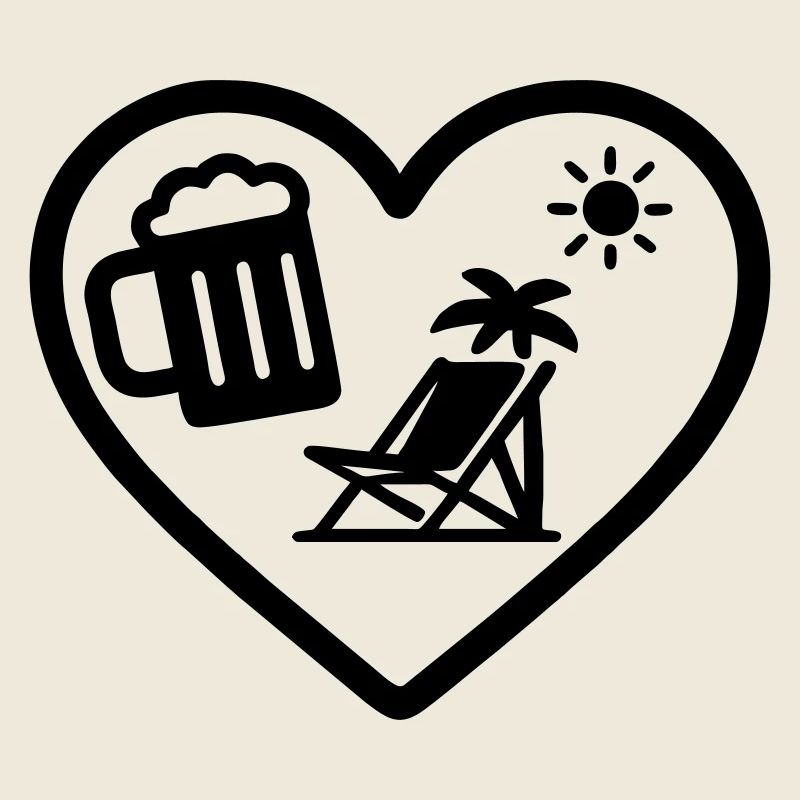 Humour Soleil de Noël à la Bière de Cœur