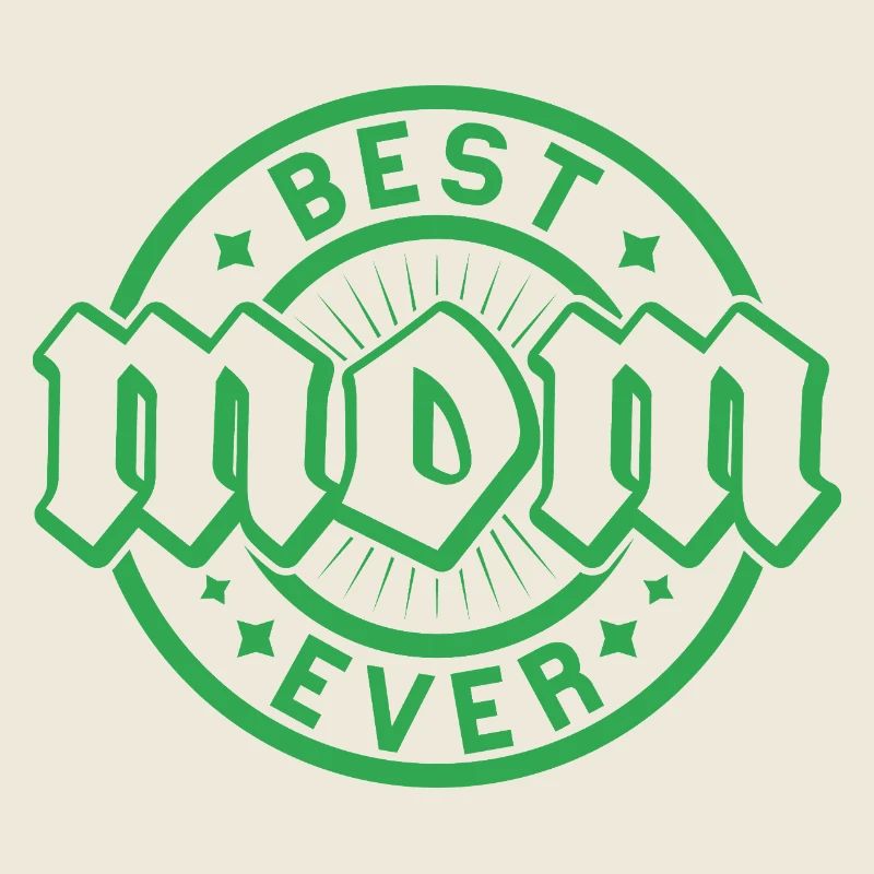Best Forever Emblem with Hearts