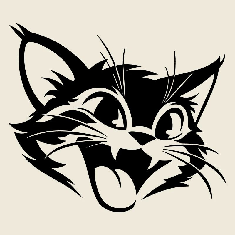 Chat Rieur | Funny Cats T-Shirt