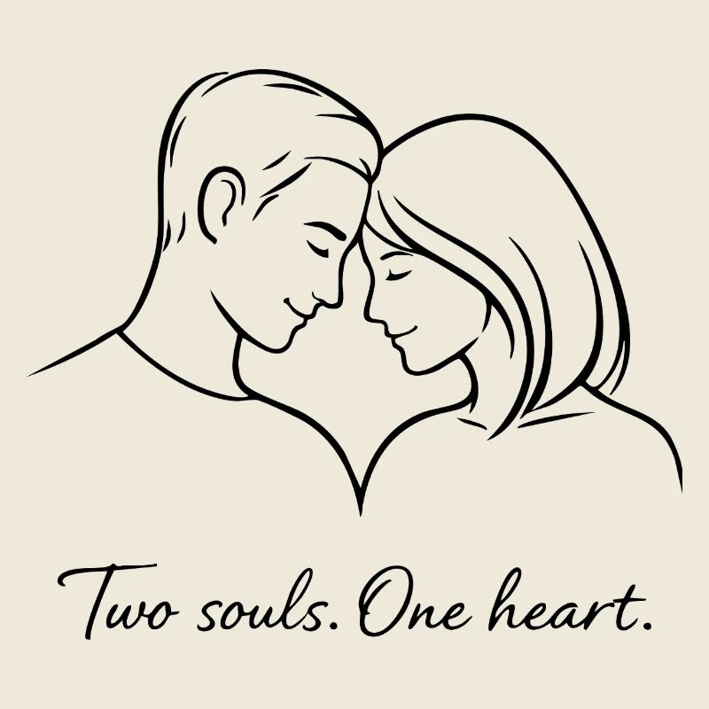 Two souls, one heart