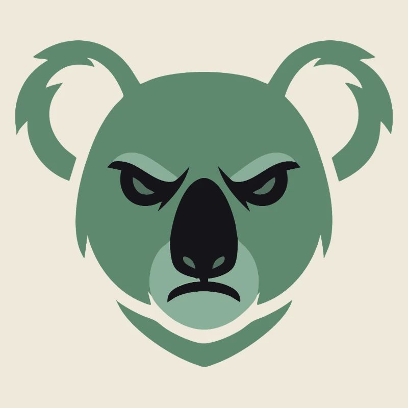 Wütender Koala