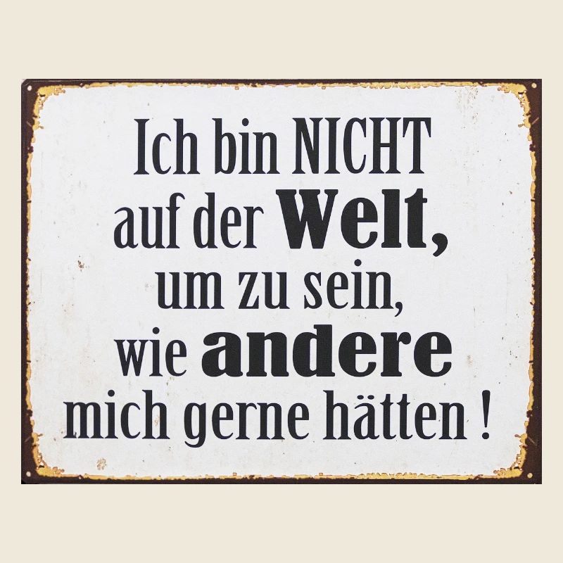 Selbstbewusstsein Spruch Geschenk