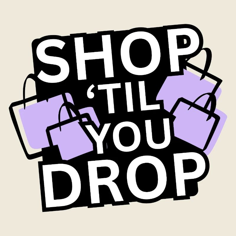 Shoppen bis zum Umfallen