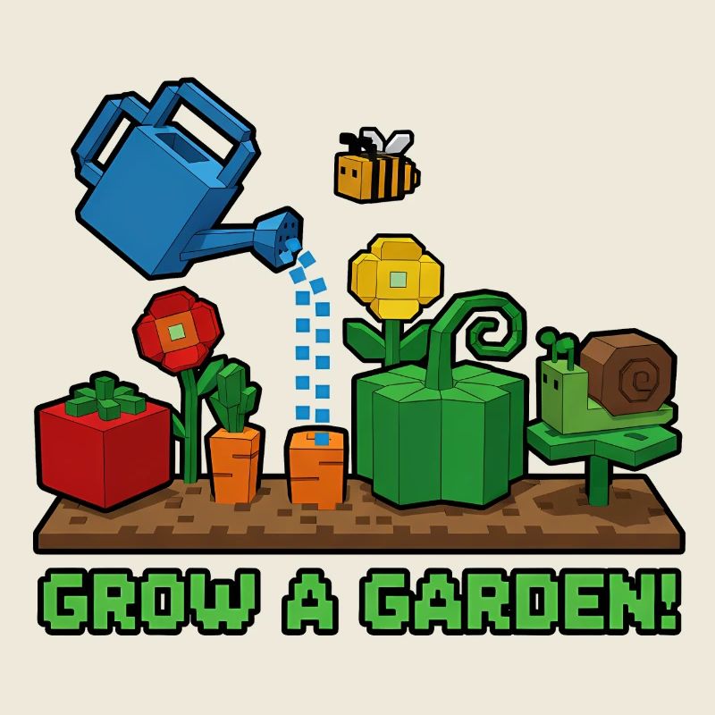 Pixel Garden : Planter et cultiver