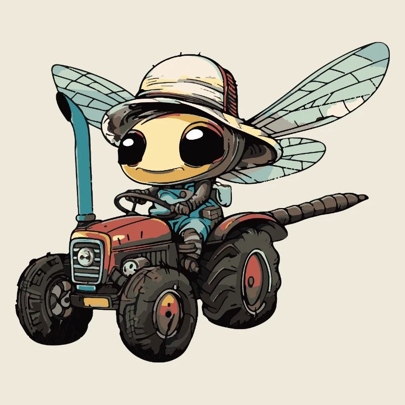 Exploitant de tracteurs libellules