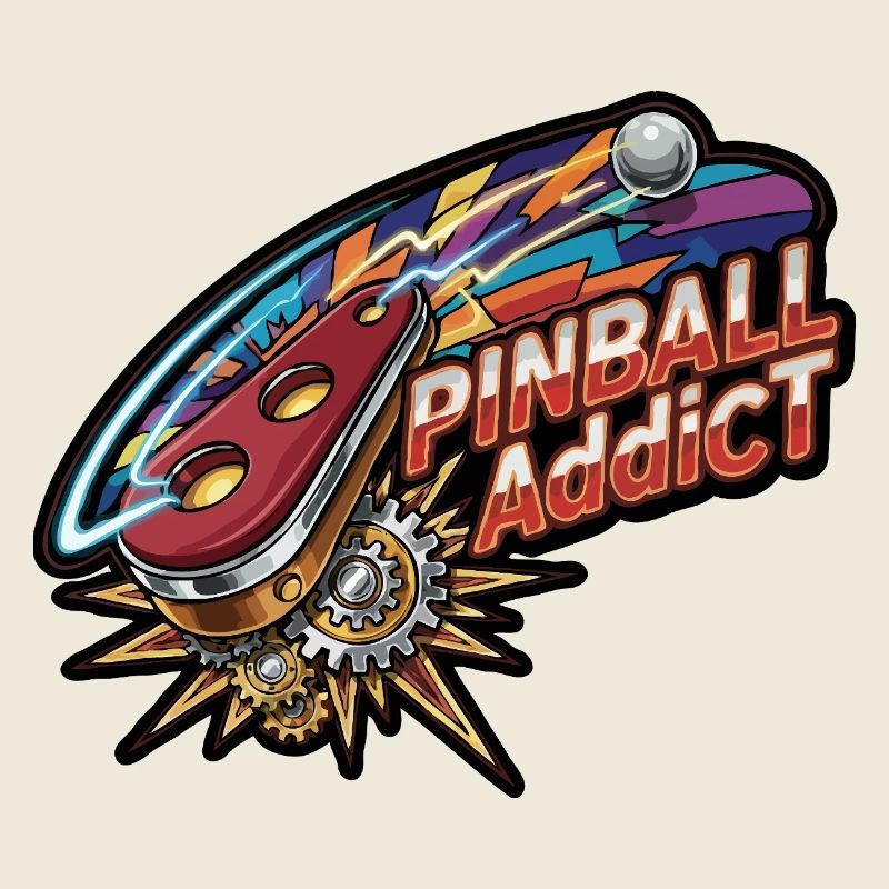 Pinball Addict Neon Burst