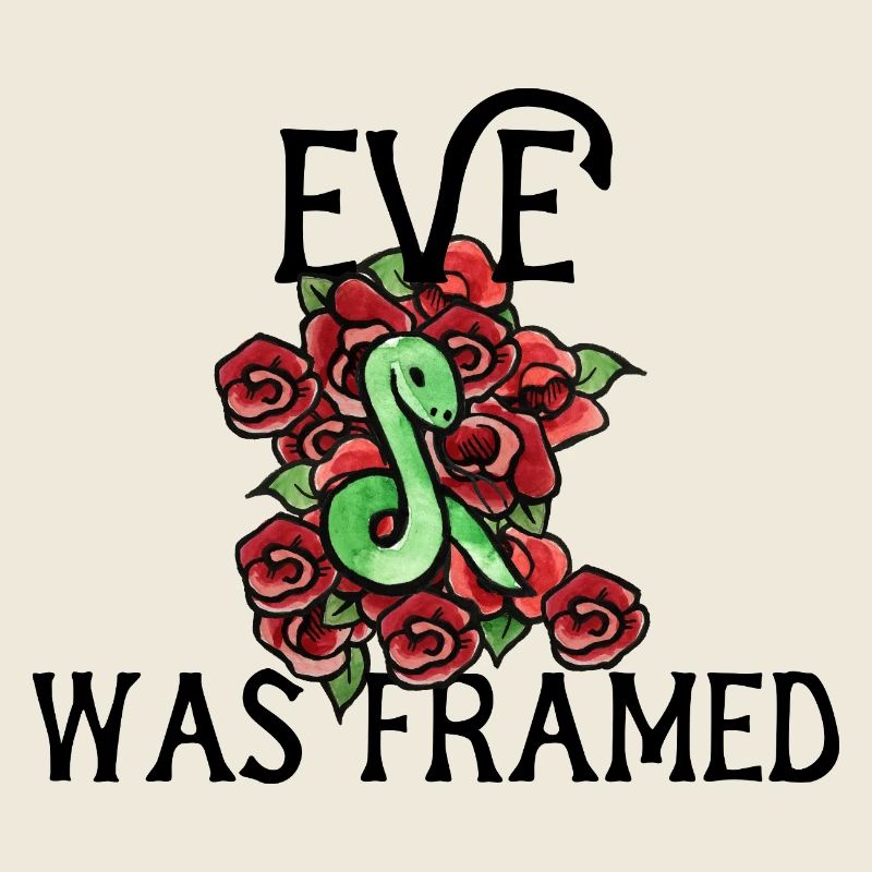 Emerald Serpent Among Roses