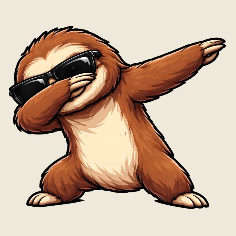 Dabbing Sloth