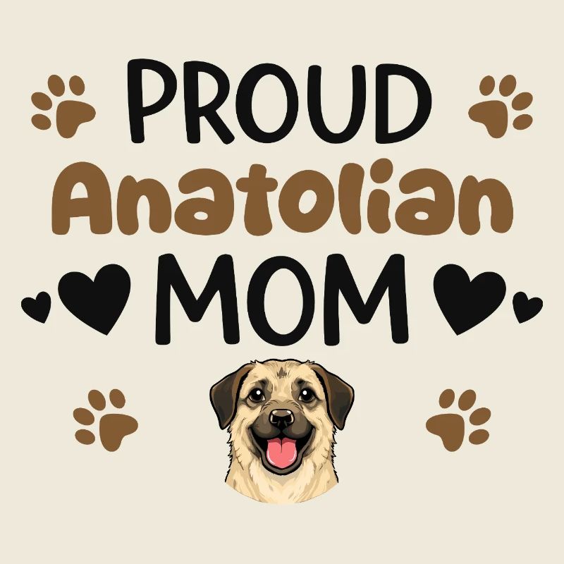Stolze Anatolian Mutter, Anatolischer Hirtenhund