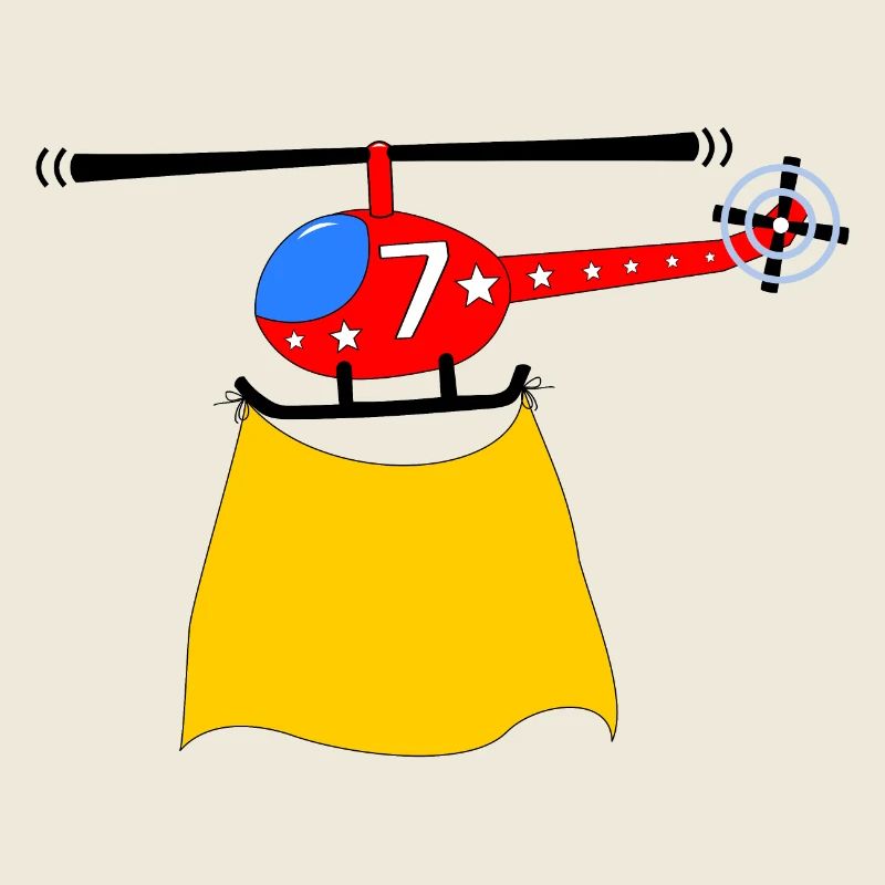 Hélicoptère Anniversaire 7