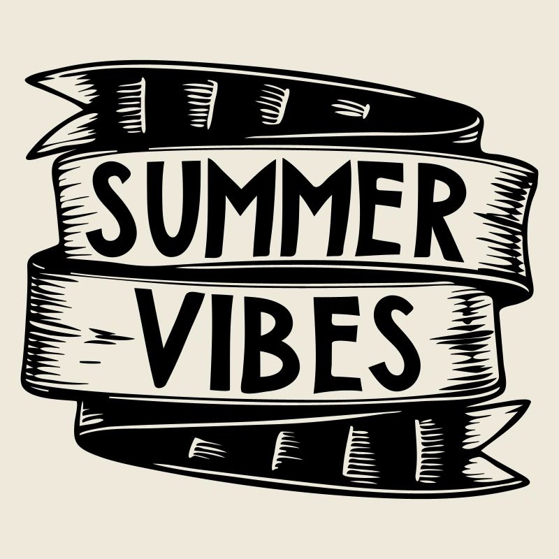 summer vibes | Vector graphic