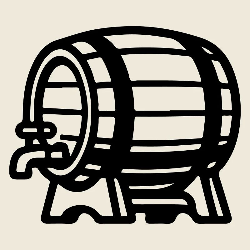Bierfass Symbol Brauerei