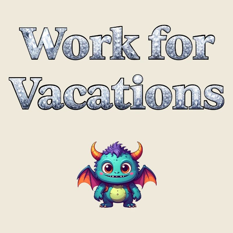 Fantasievoller Drache mit Horn-Design