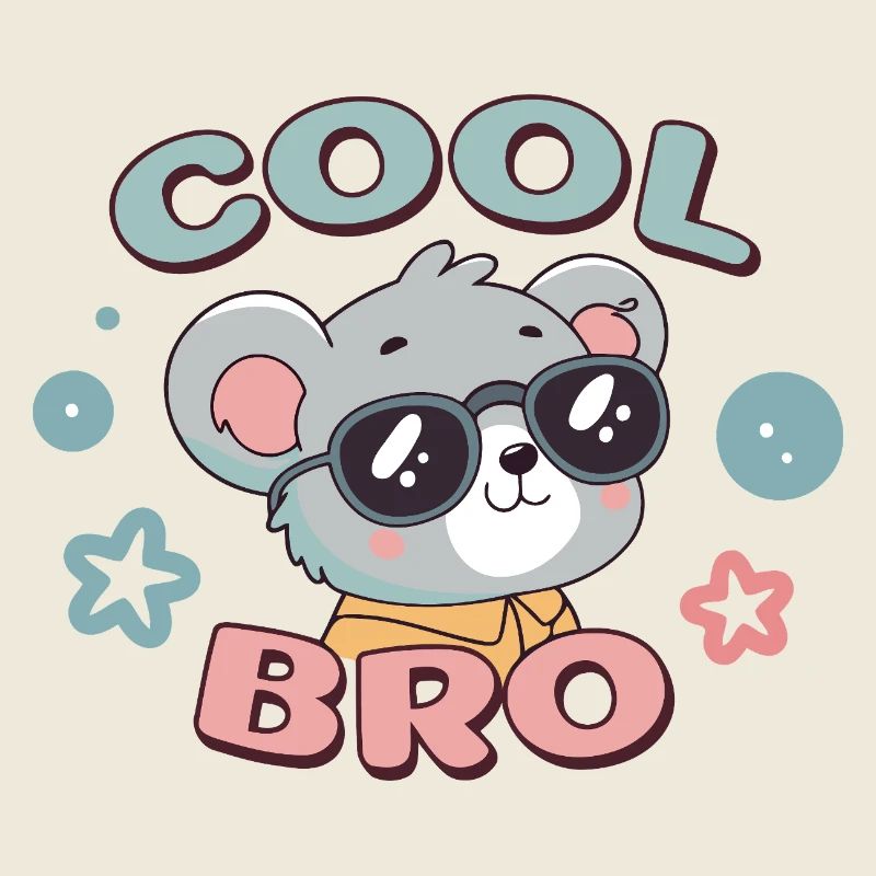 Koala Cool Bro Brille