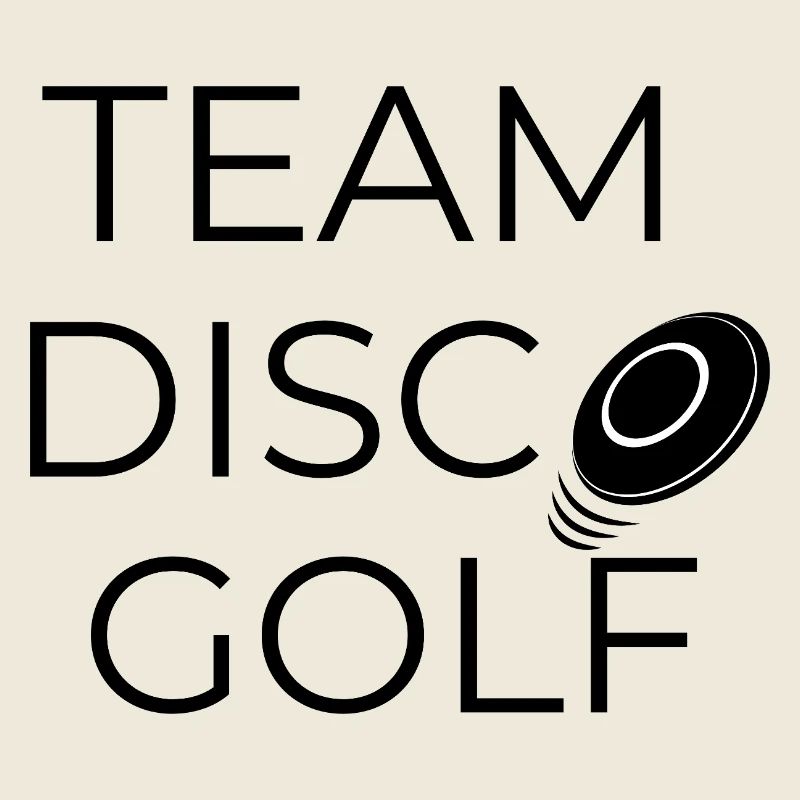 Team Disco Golf - Design avec disque