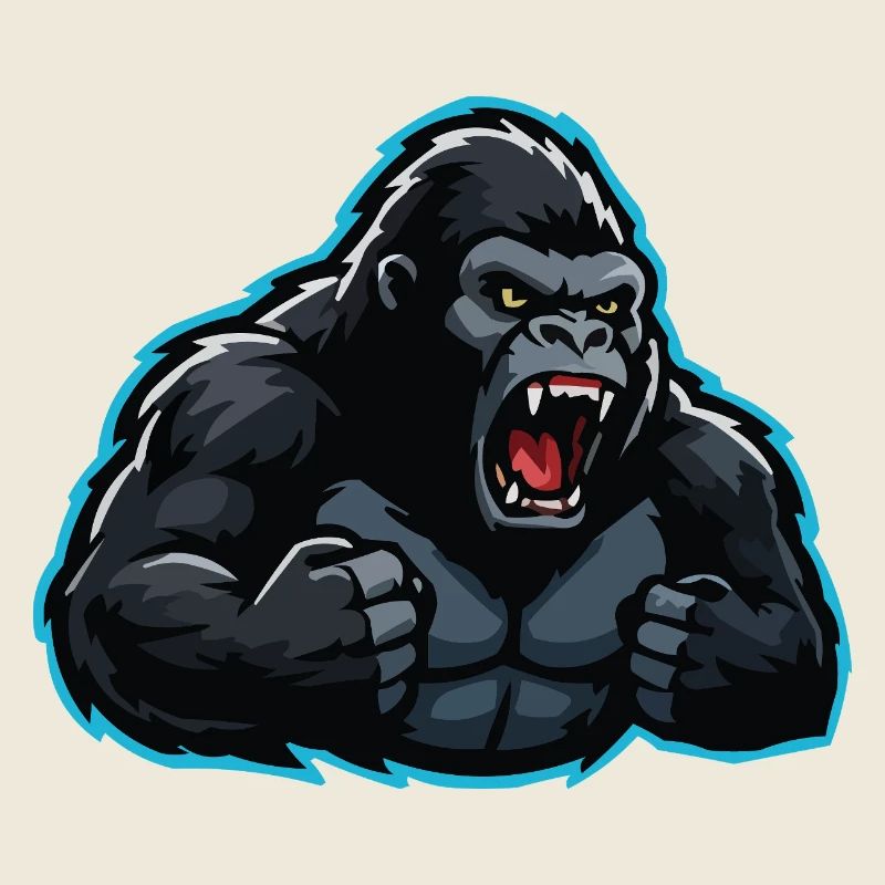 Esports Gorilla Stil