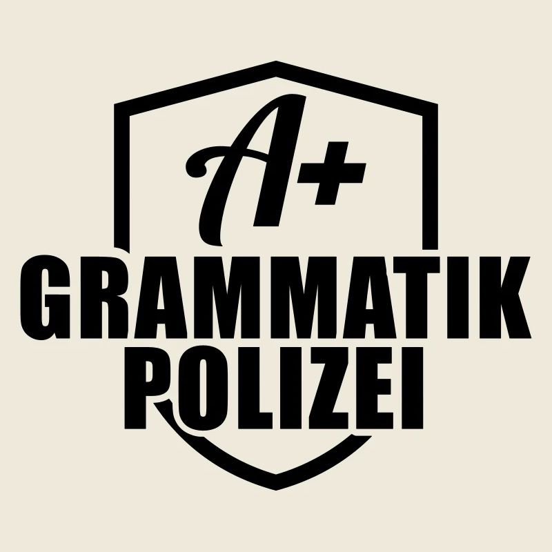 Grammatik Polizei