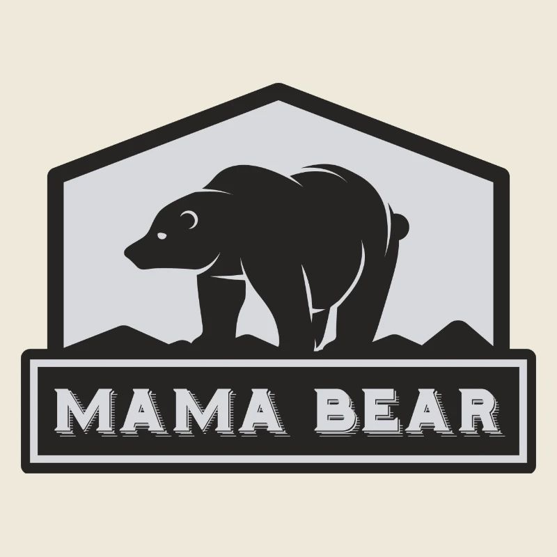 Mama Bear - Bear Mama Funny cadeau de fête des mères